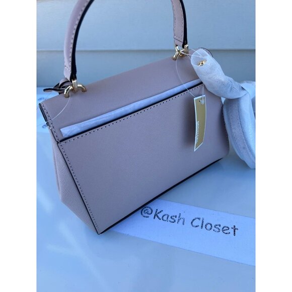 Michael Kors crossbody bag ava XS saffiano leather purse soft pink - Picture 2 of 9